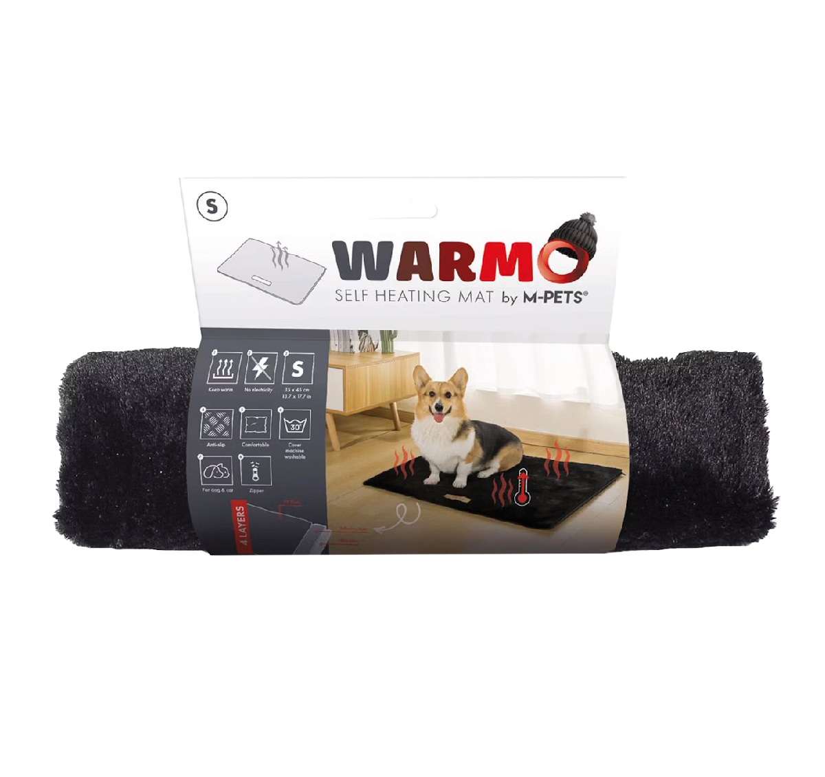 K350963-tappeto riscaldante per cani- thermo matte fuer hinde