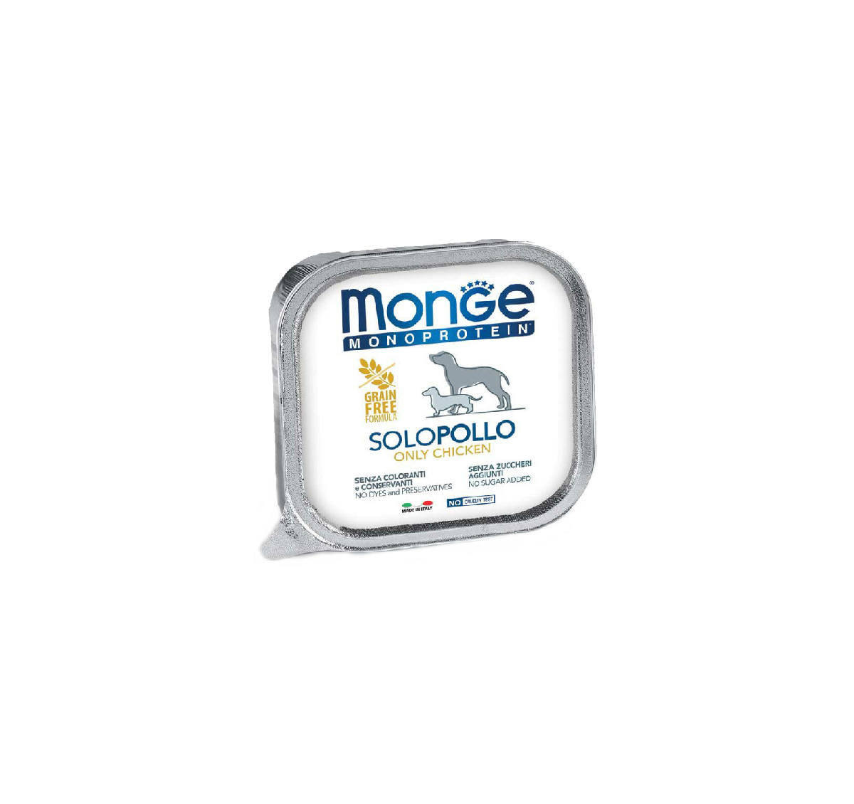 monge cibo per cani monoproteina
