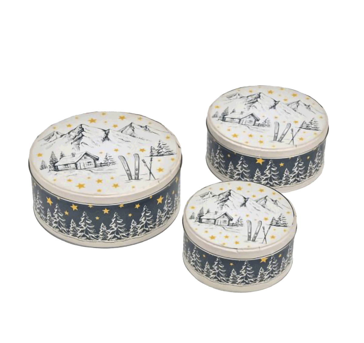 K604276- set di scatole biscotti- Backdosen