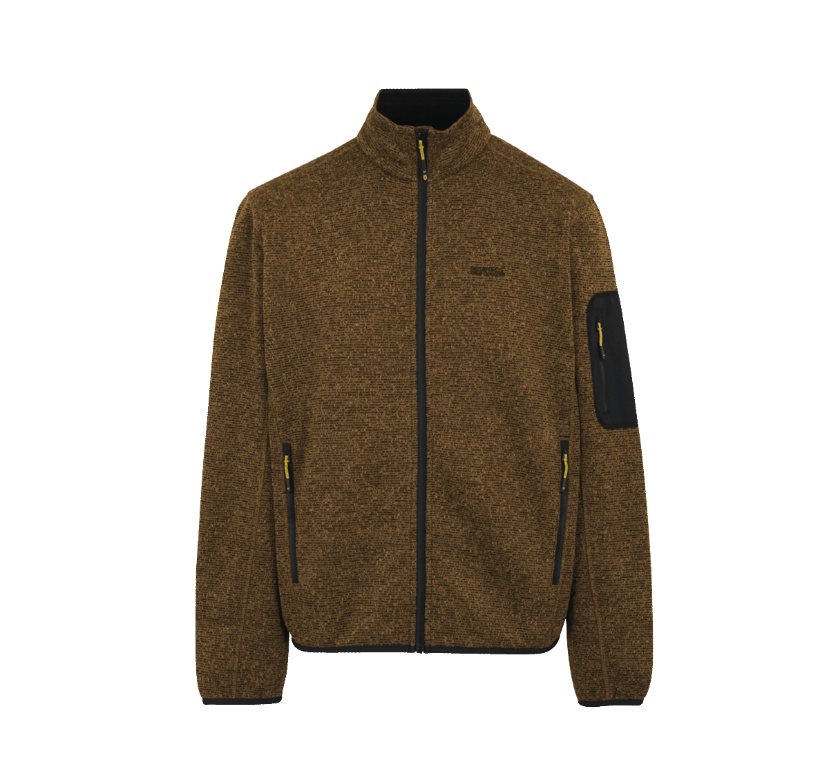 K622120-braun- fleece jacke- giacca in pile